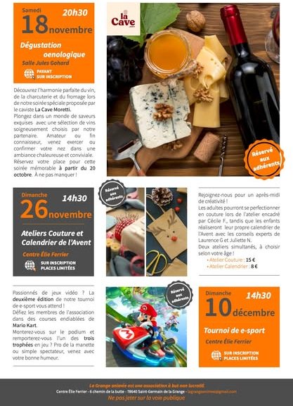 Programme Septembre à Décembre 2023 — page 2